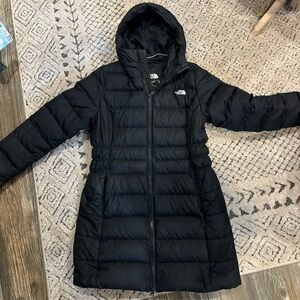 North Face Black Winter Coat